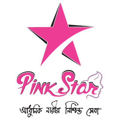 Pink star logo